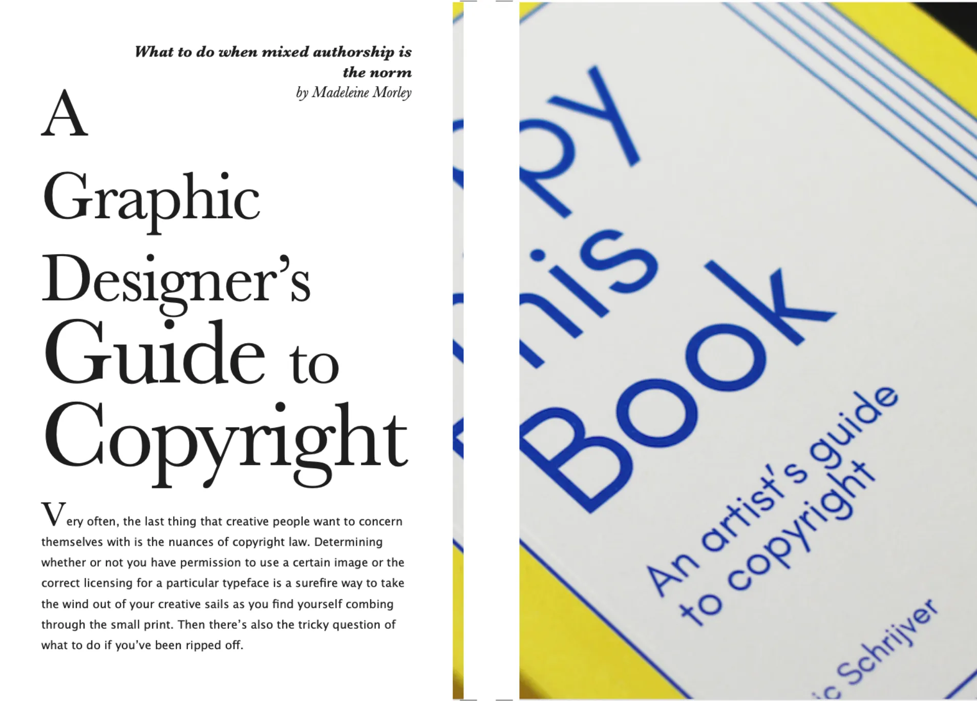 Typography project preview